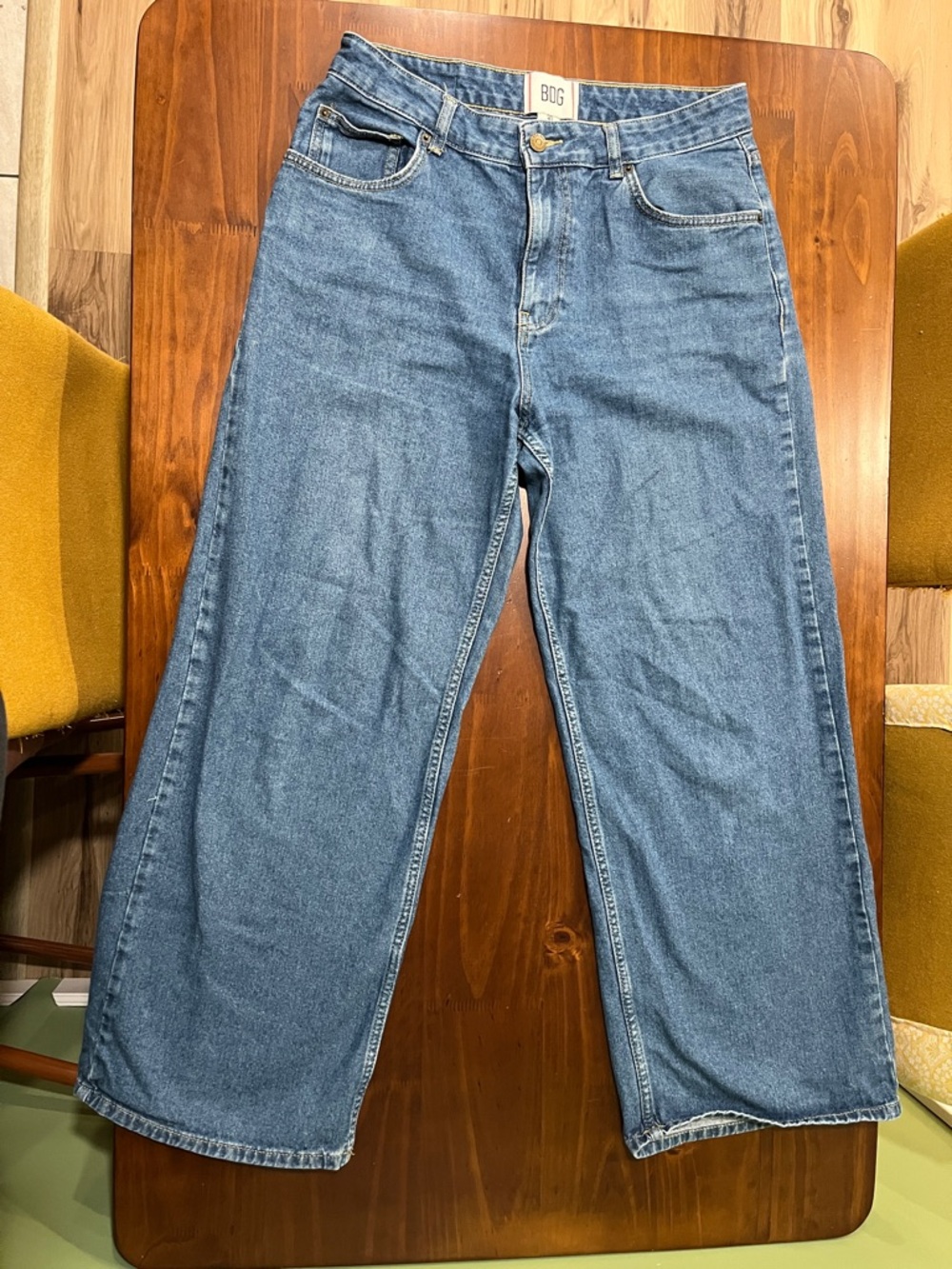 BDG Pacsun Wide Leg Blue Jeans